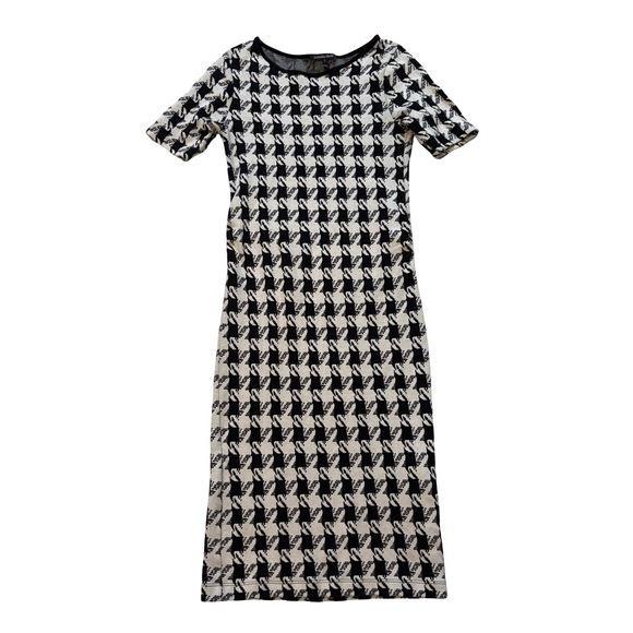 Isabella Oliver Women's Maternity Houndstooth Sheath Dress, Sz 3 / US 8 - Picture 5 of 11
